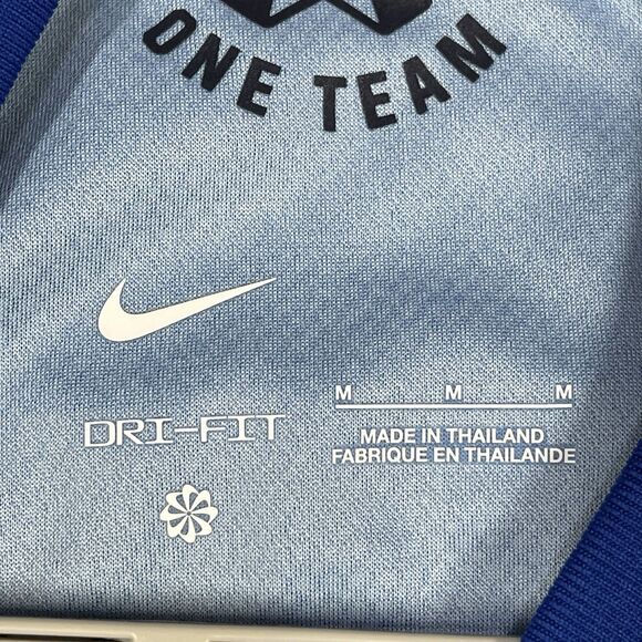 Team USA Soccer Jersey Mens Medium Blue Nike USMNT Match Away Kit 2024 - Picture 5 of 10